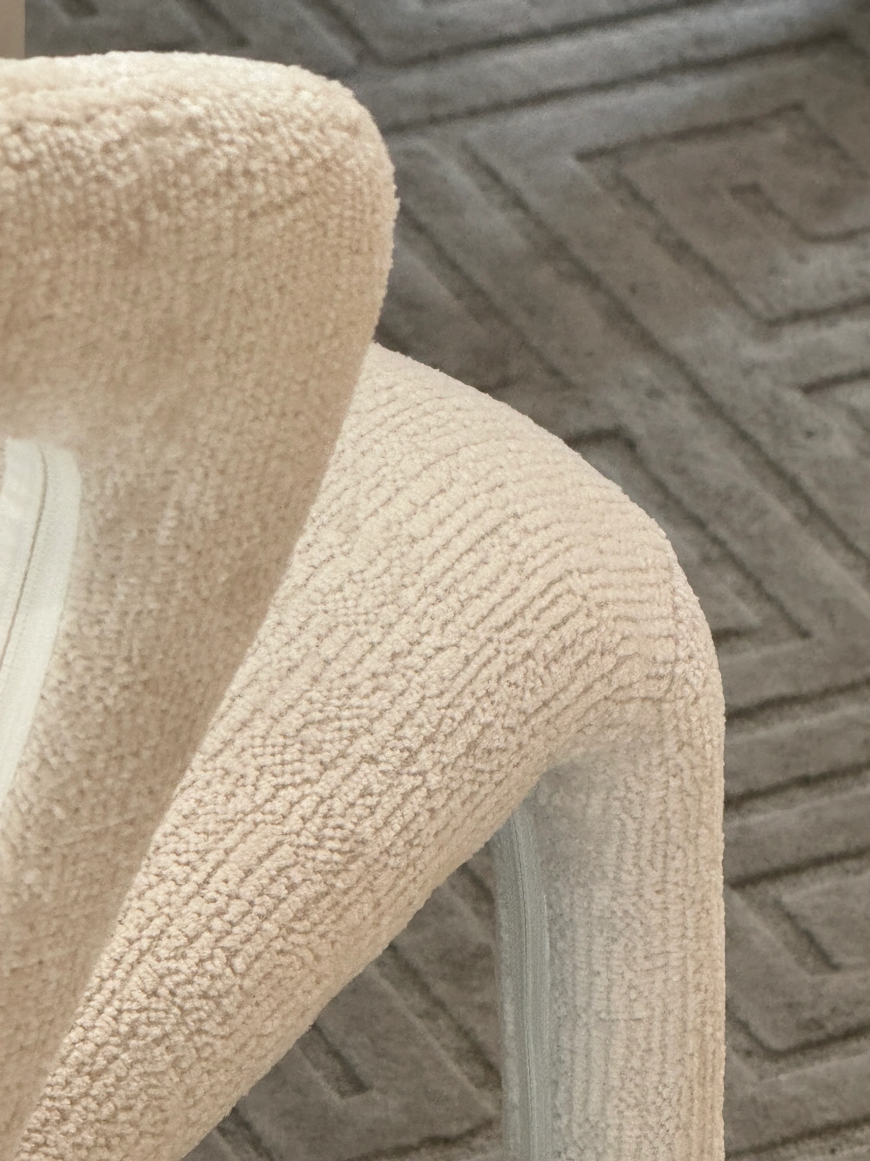 Profile Dining Chair Textured Beige - Image 9