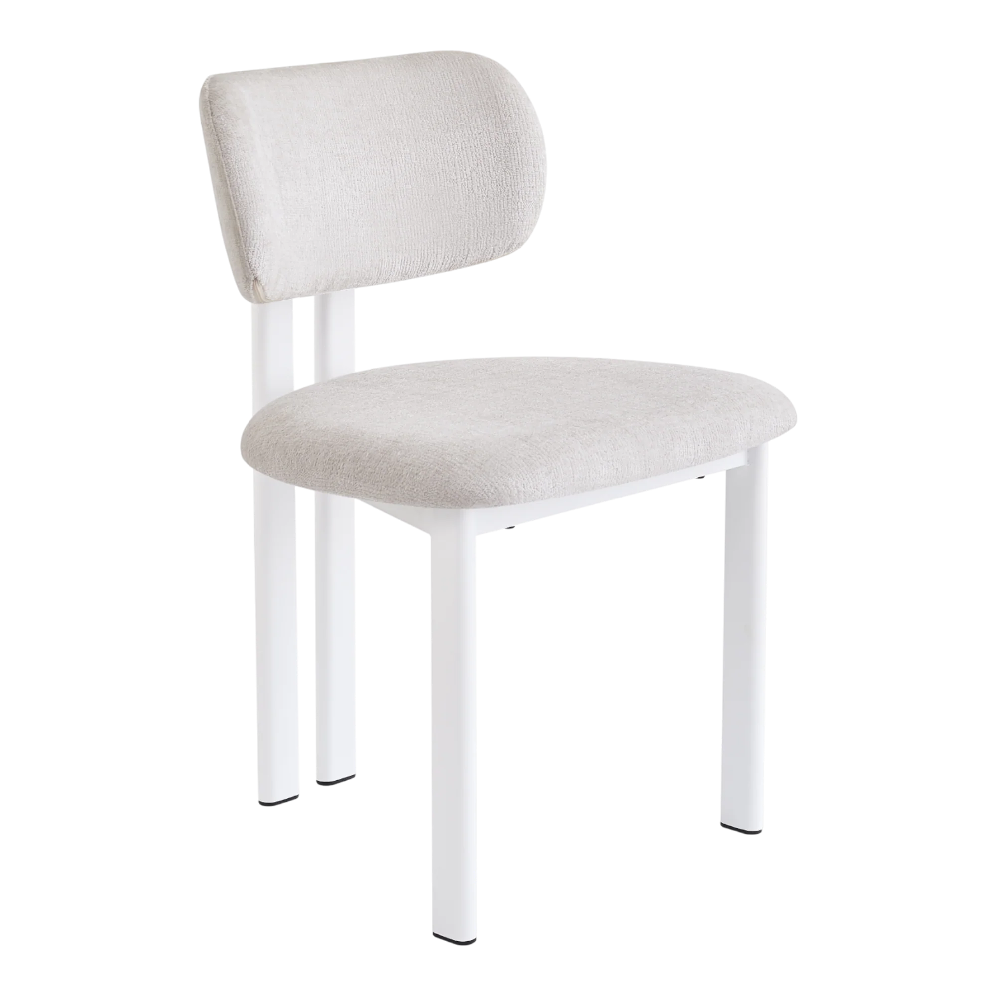 Salvatini Dining Chair Textured Beige - Image 3
