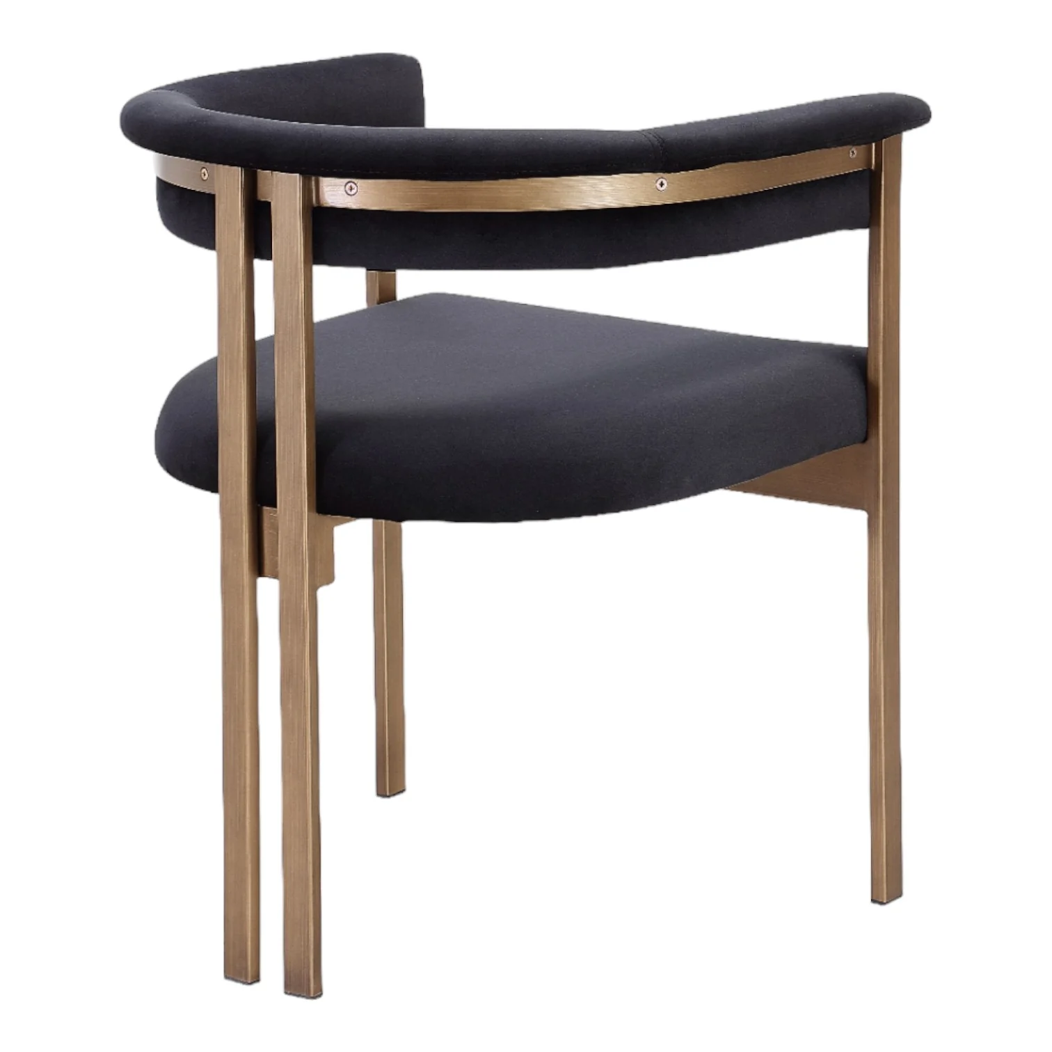 Sheikh Dining Chair Black Velvet - Image 3