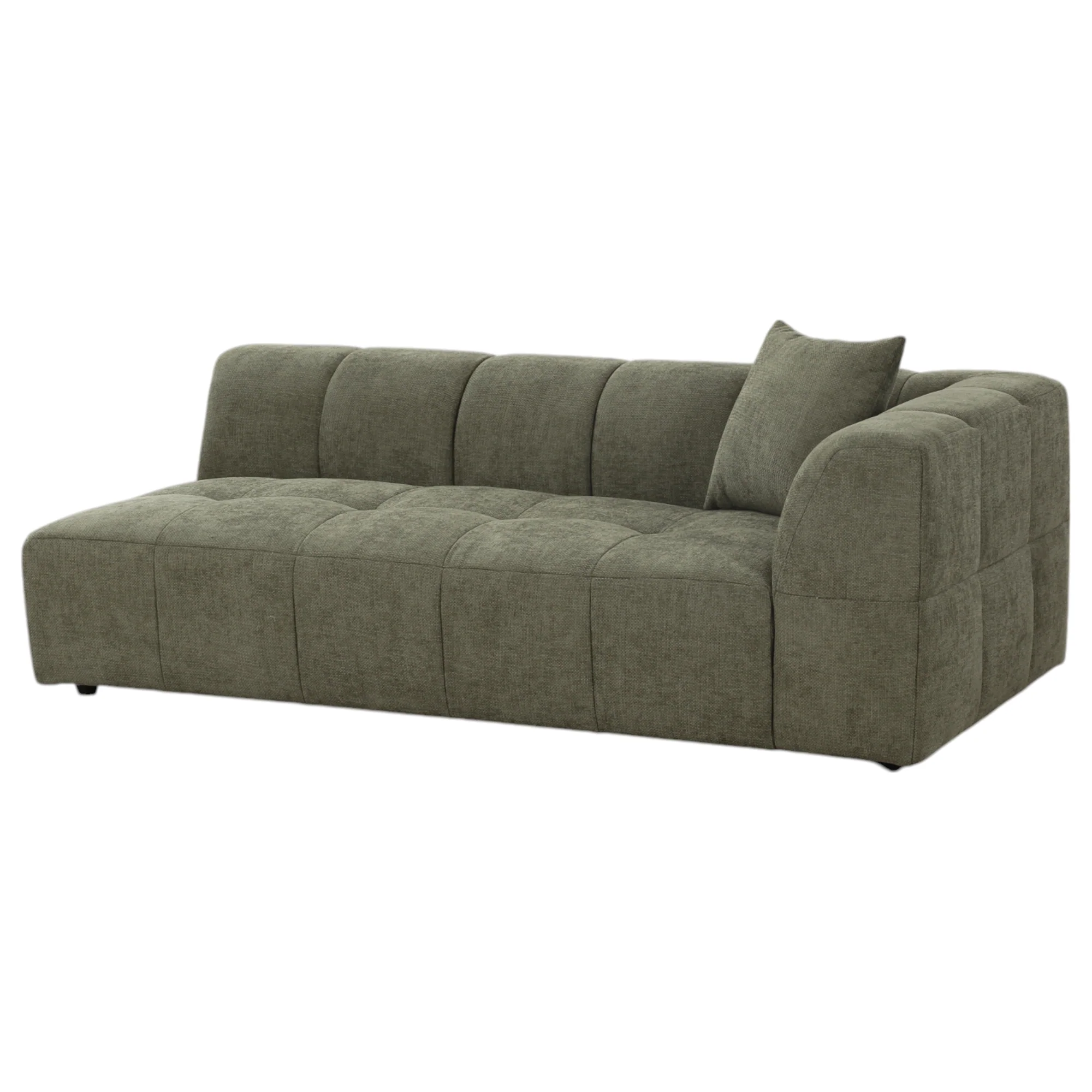 Sorrento Corner Sofa Moss Green - Image 15