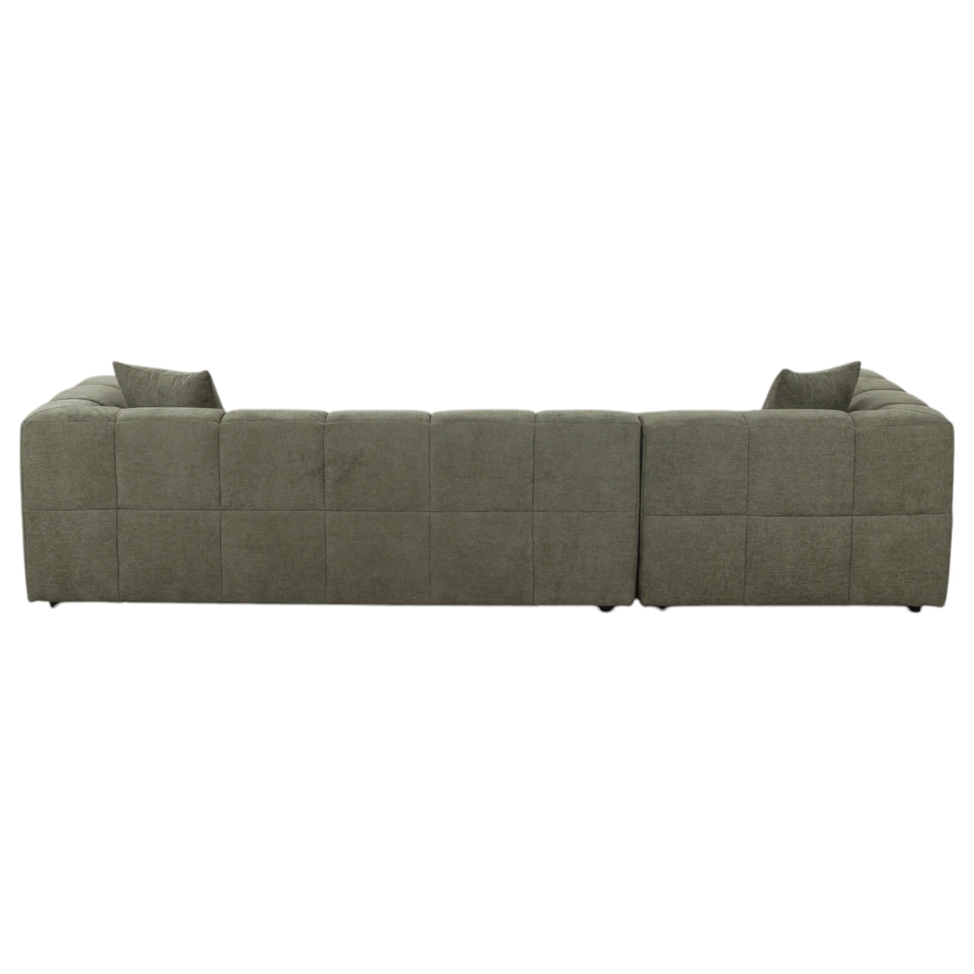Sorrento Corner Sofa Moss Green - Image 9