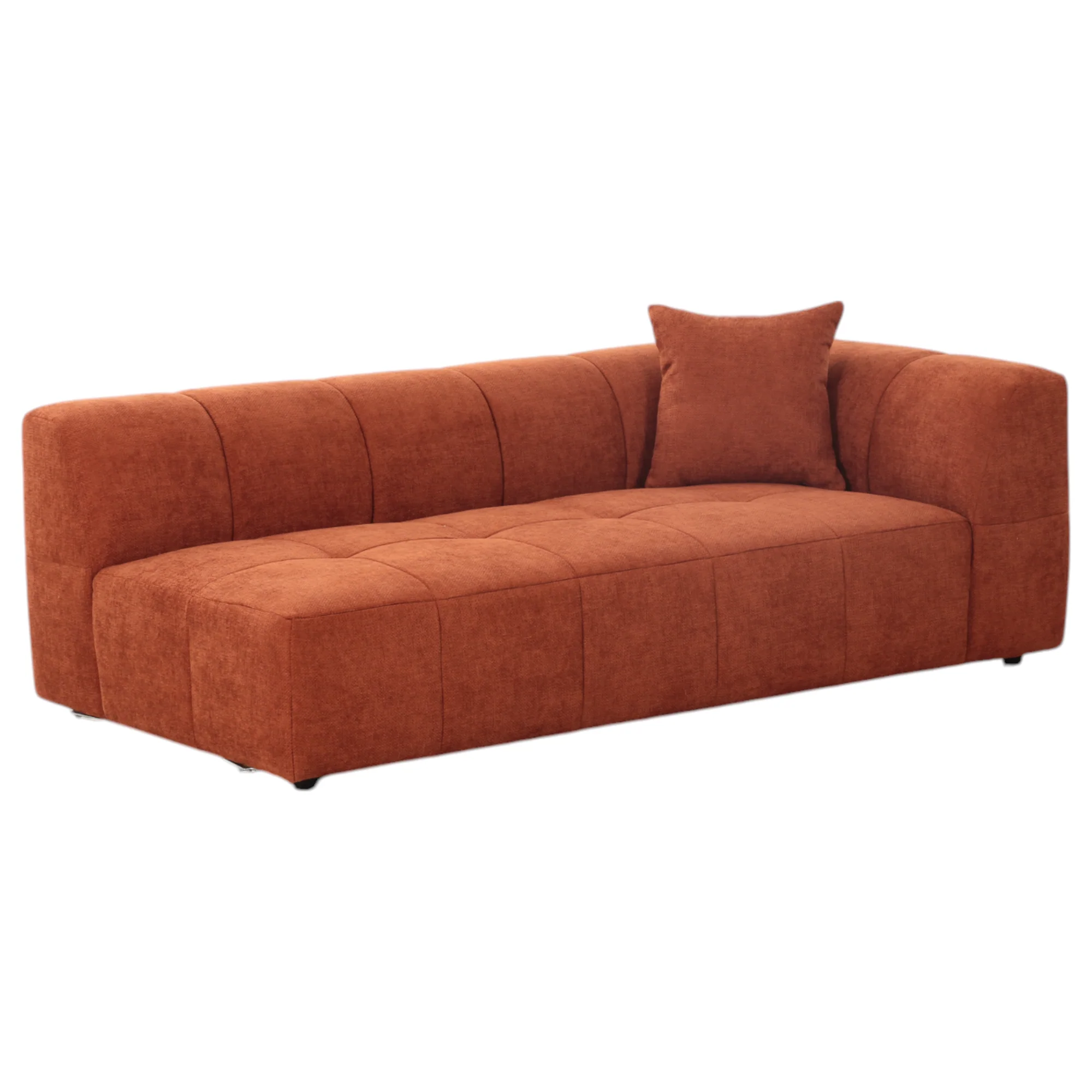 Sorrento Corner Sofa Rust - Image 17