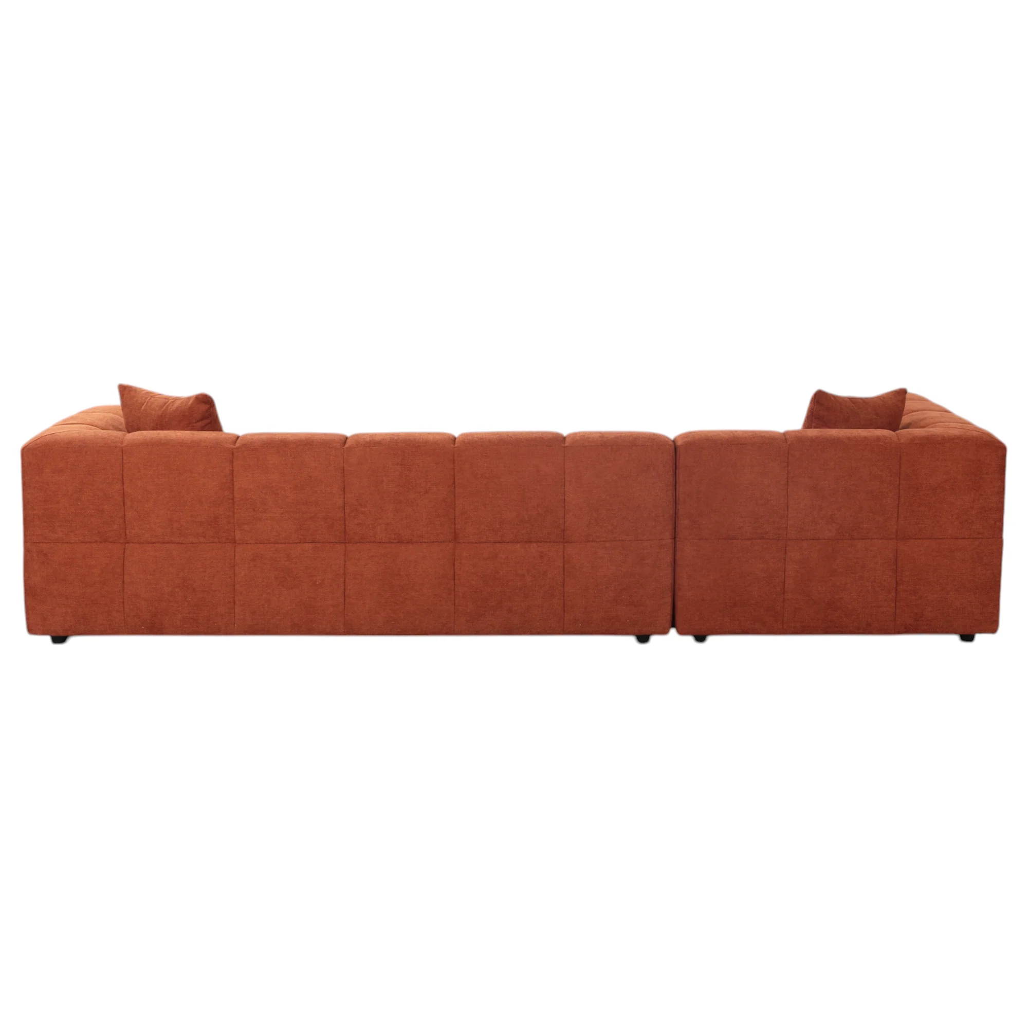 Sorrento Corner Sofa Rust - Image 9