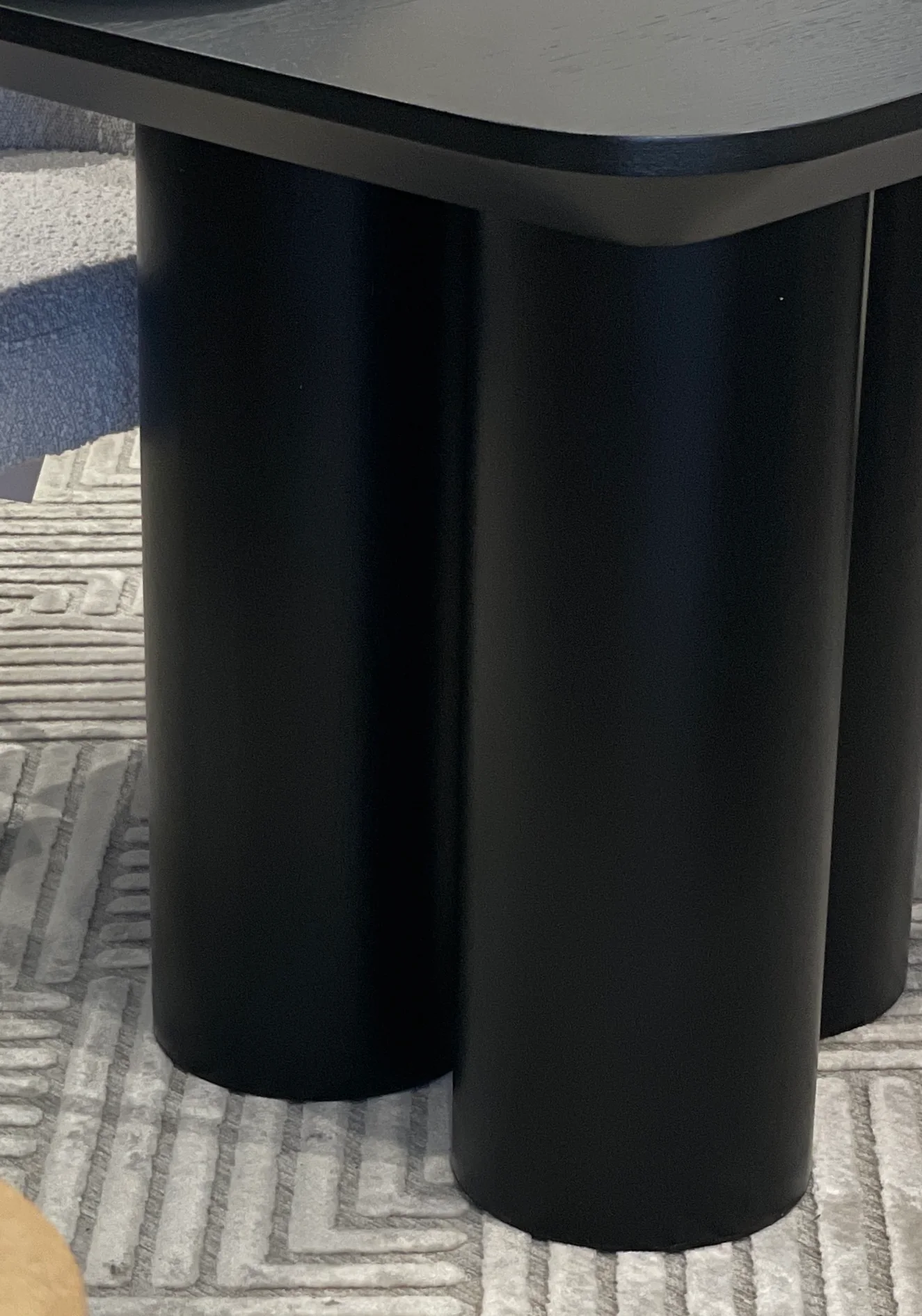 Trio Dining Table Black - 2.4m - Image 9