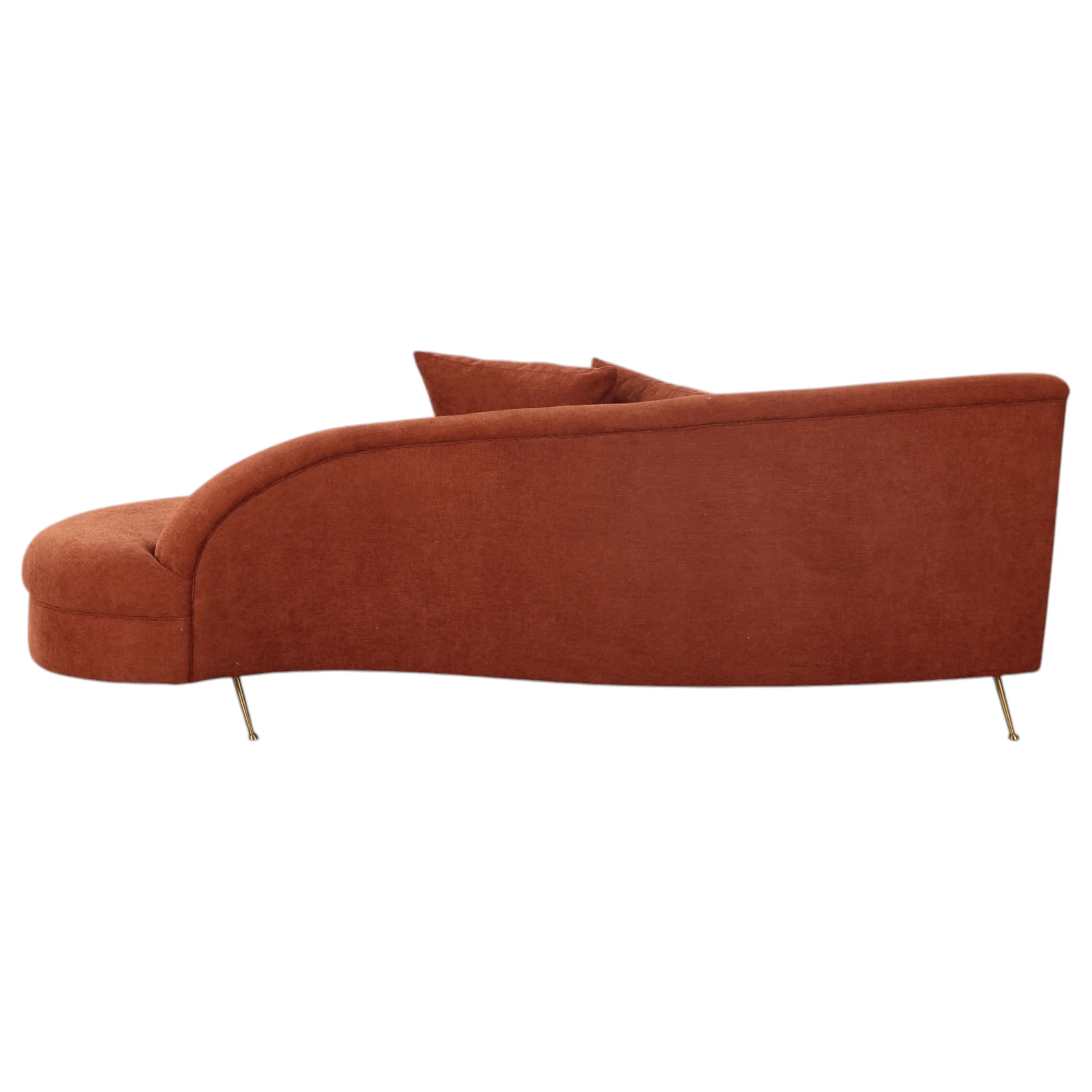 Verde Corner Sofa Rust - Image 14