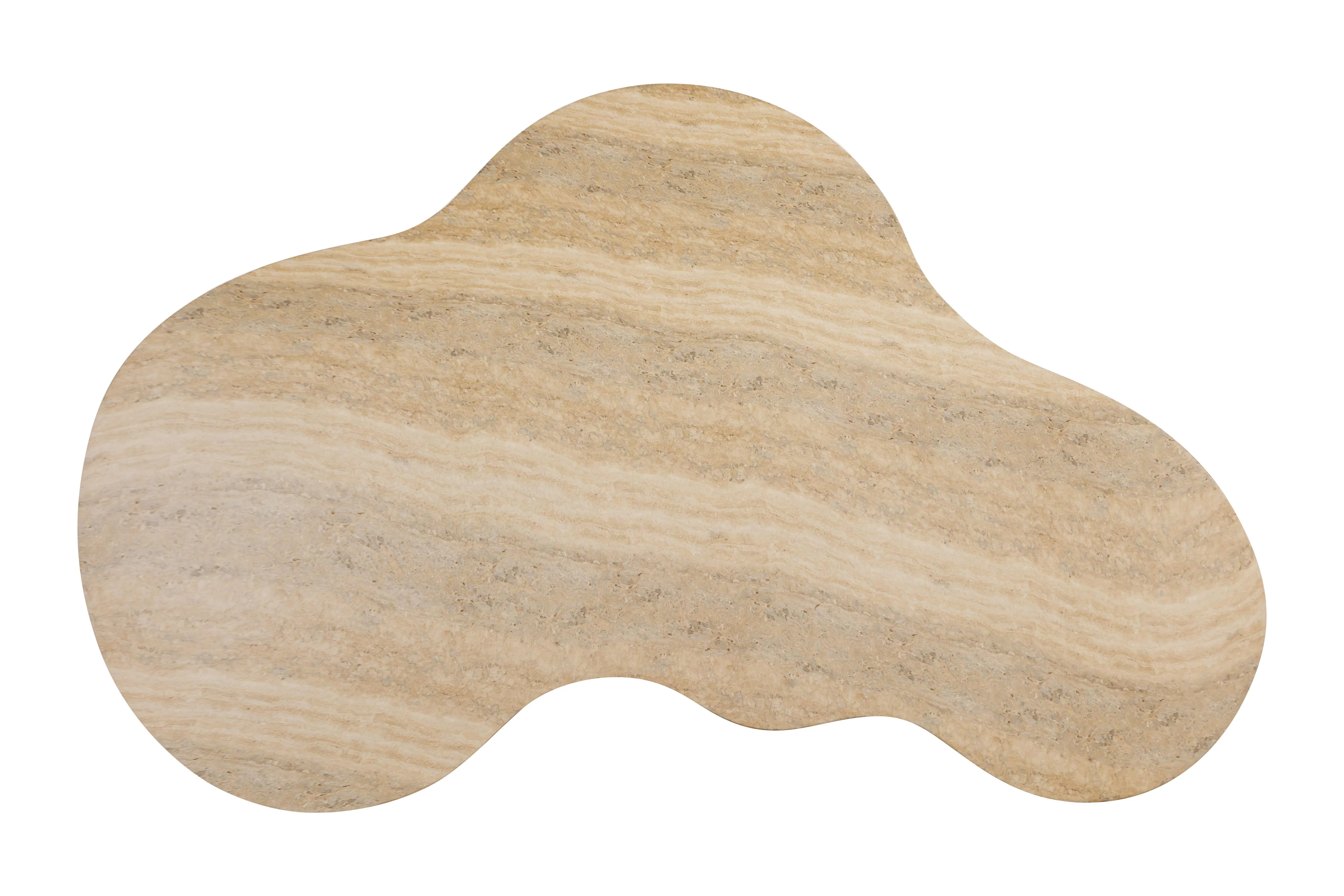 Wayva Coffee Table Travertine Finish - Image 4