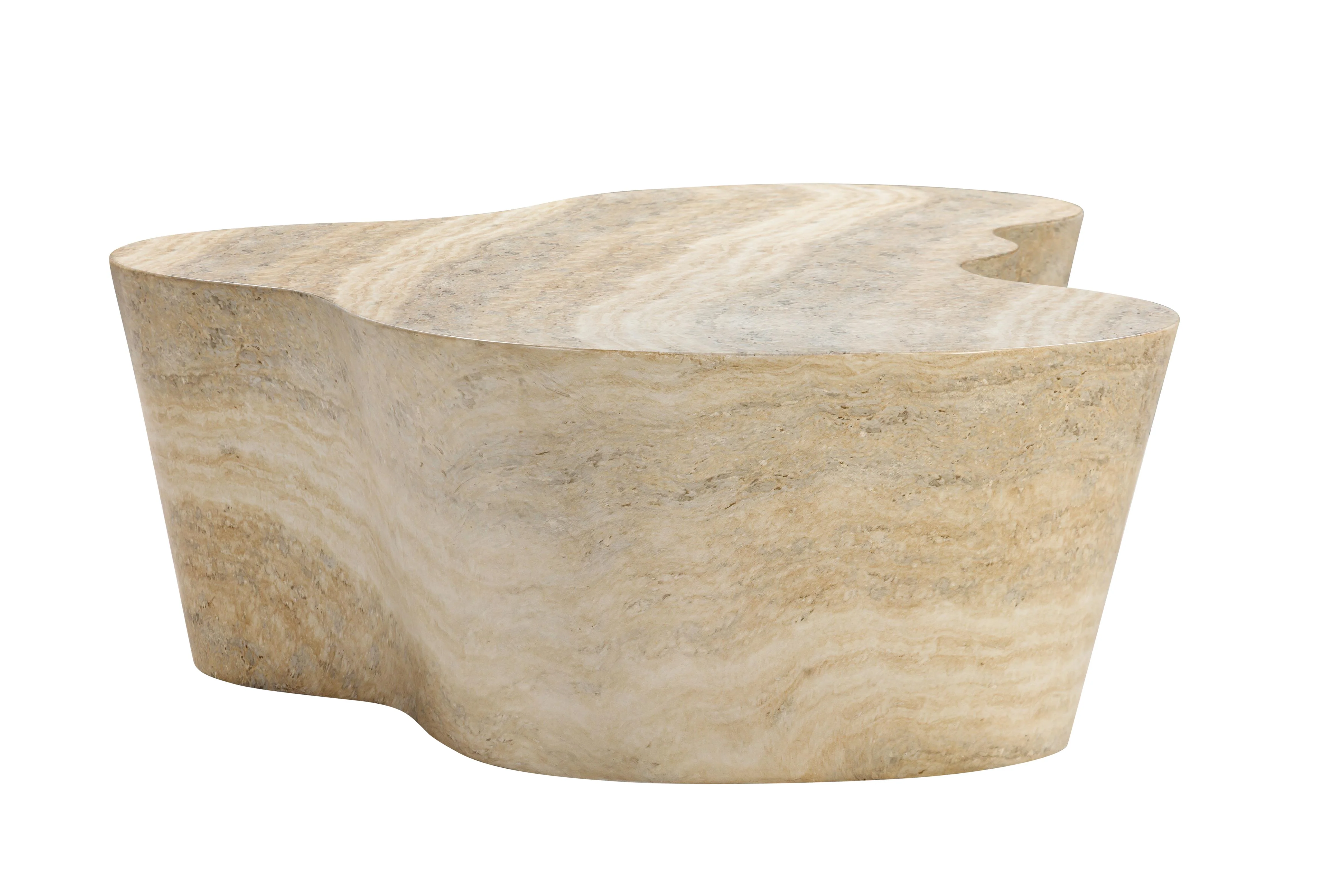 Wayva Coffee Table Travertine Finish - Image 5