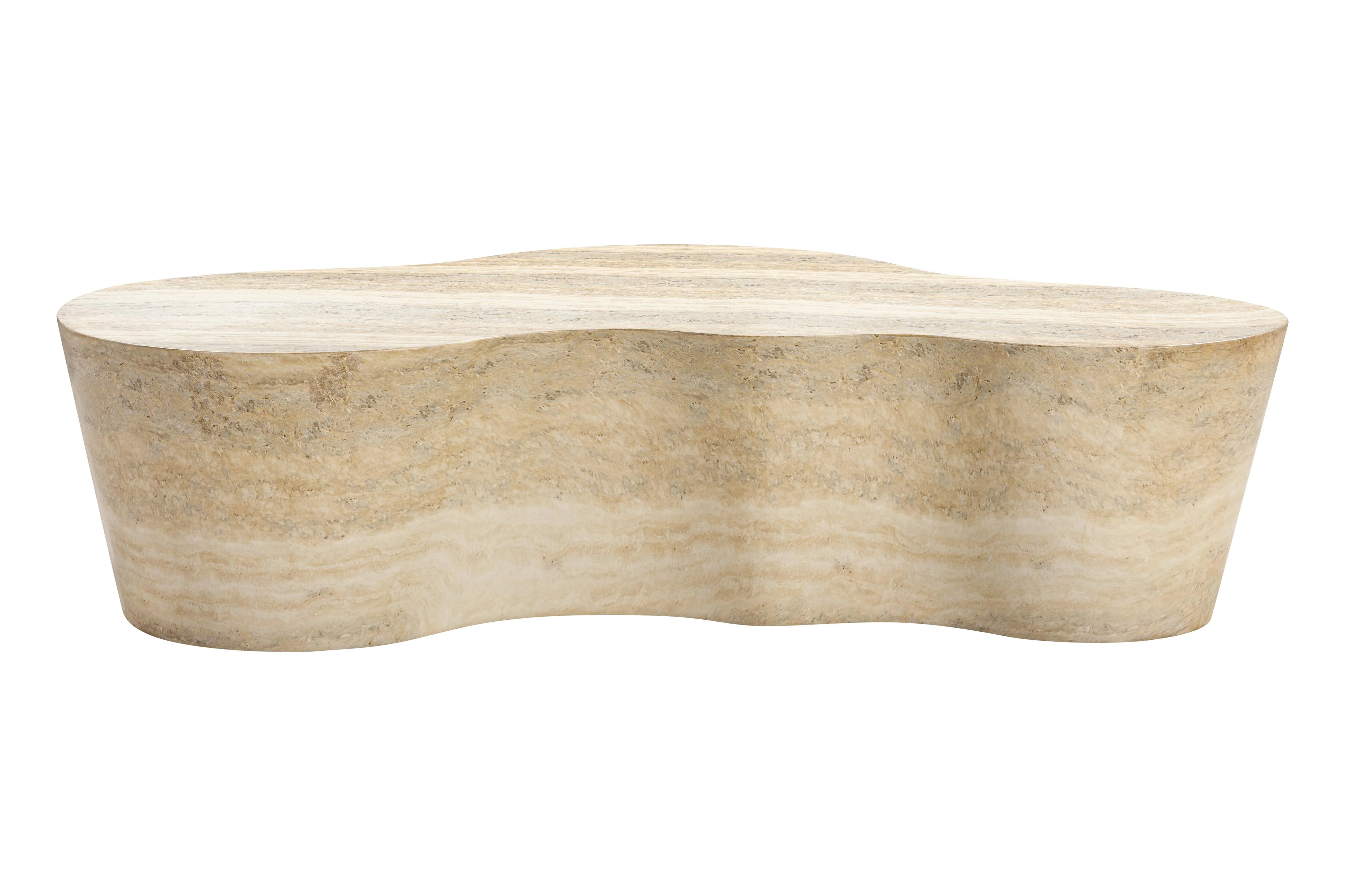 Wayva Coffee Table Travertine Finish - Image 6