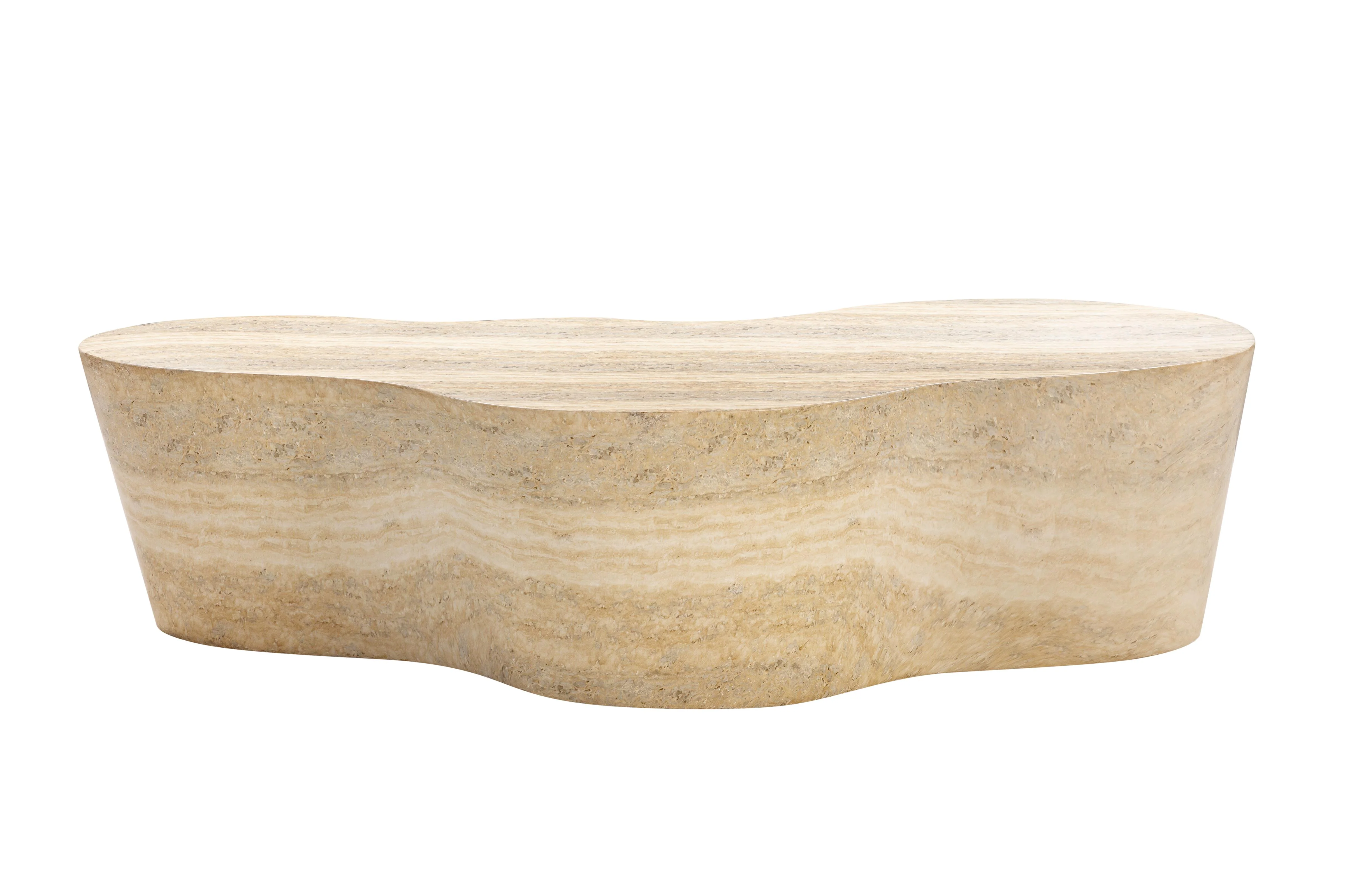 Wayva Coffee Table Travertine Finish - Image 7