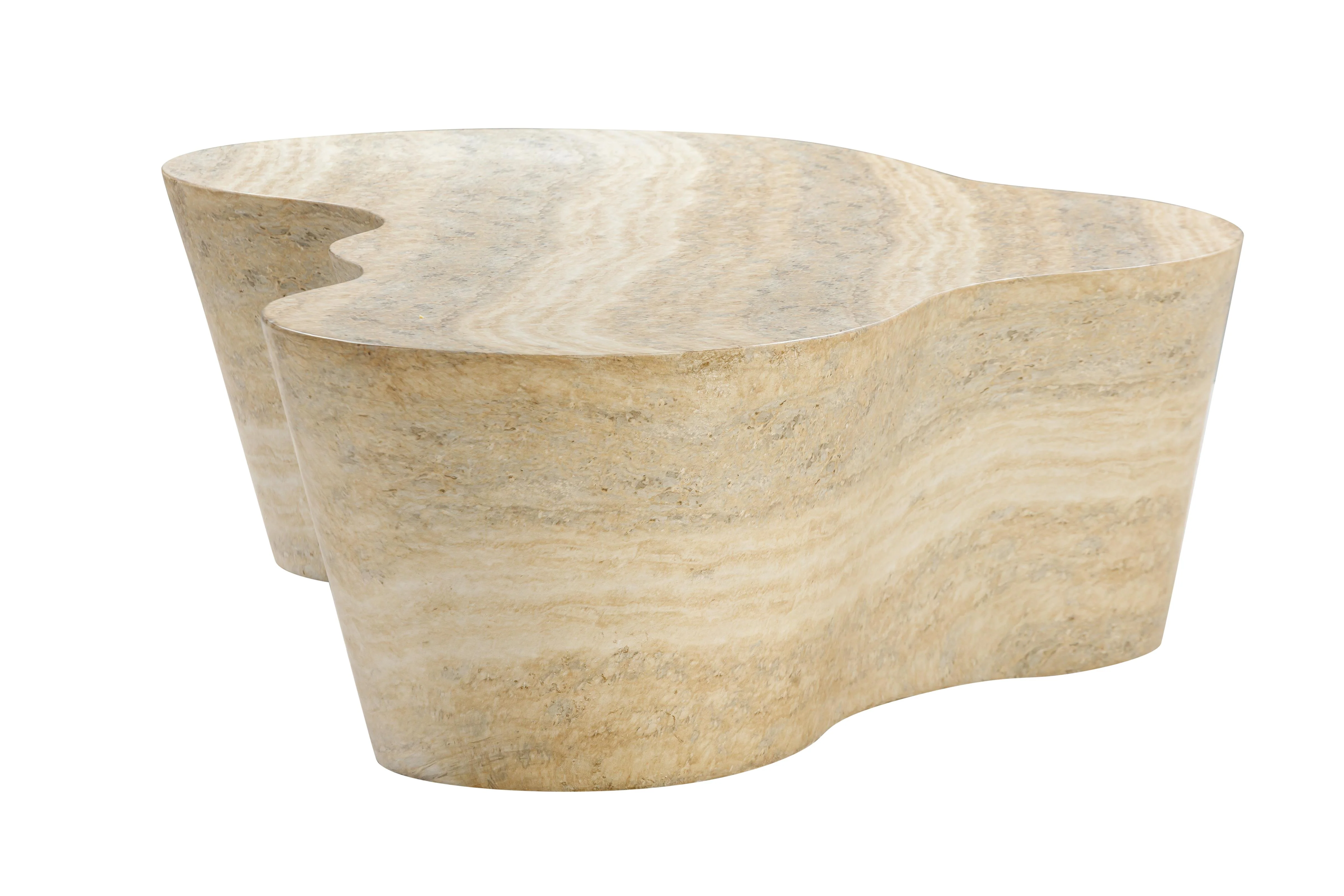 Wayva Coffee Table Travertine Finish - Image 8