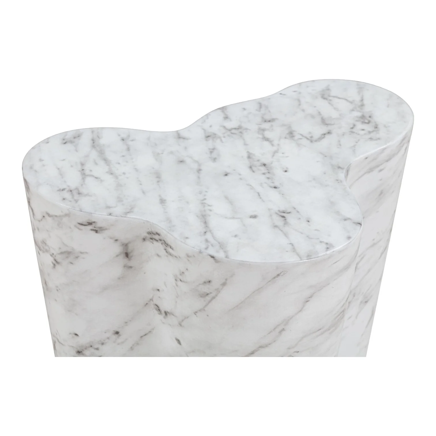 Wayva Side Table Marble Finish - Image 3